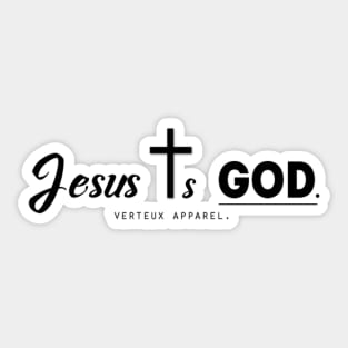 Jesus Is God. Sticker